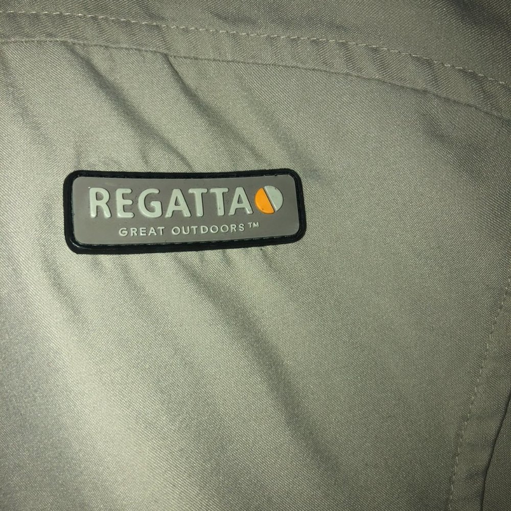 Vintage 1/4 Zip Windbreaker Jacket (Stone) - Picture 7 of 7